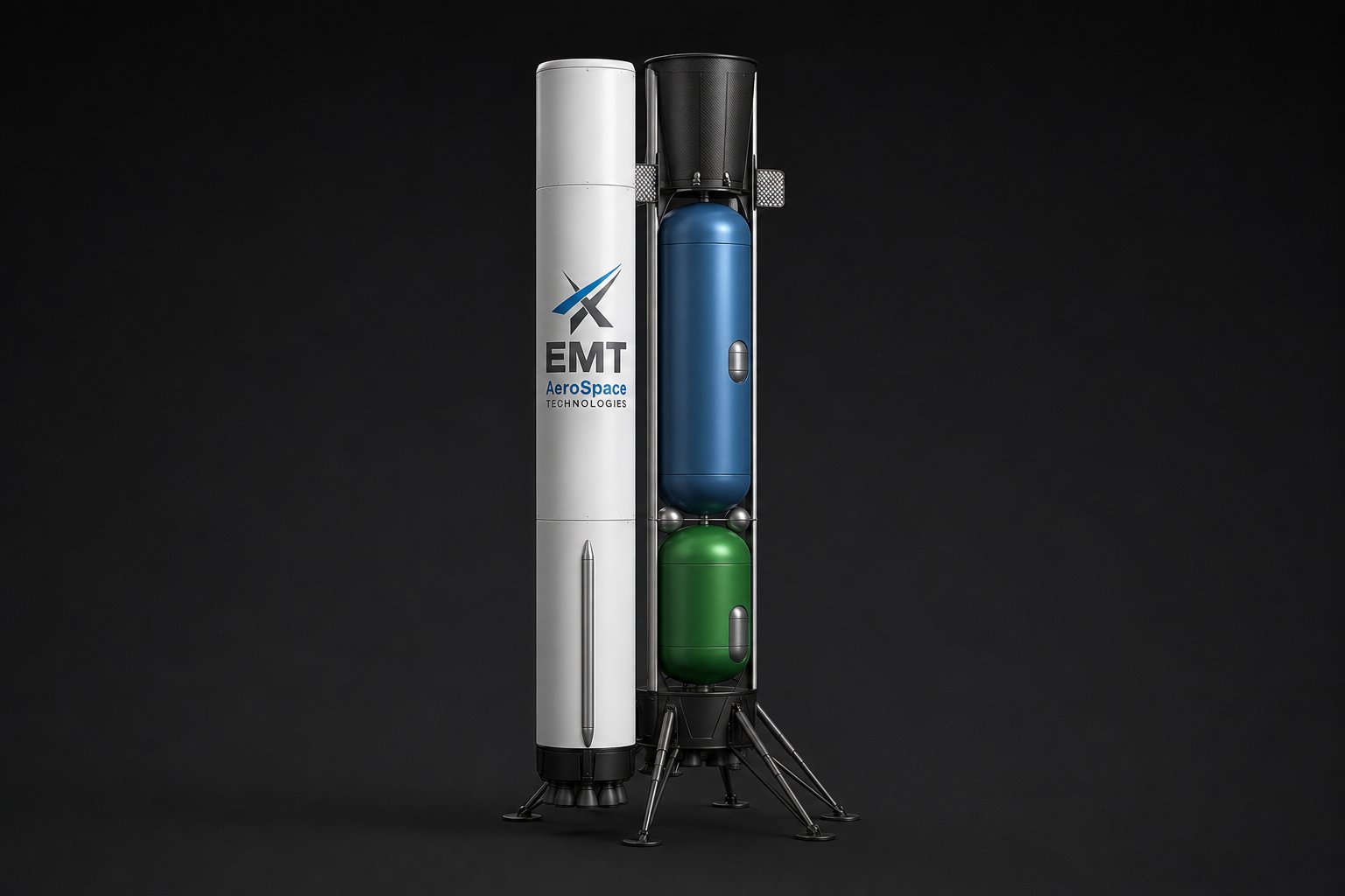 Render da modello CAD — Orbital Lume